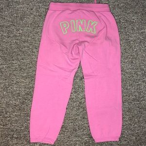 Pink Victoria’s Secret Sweats